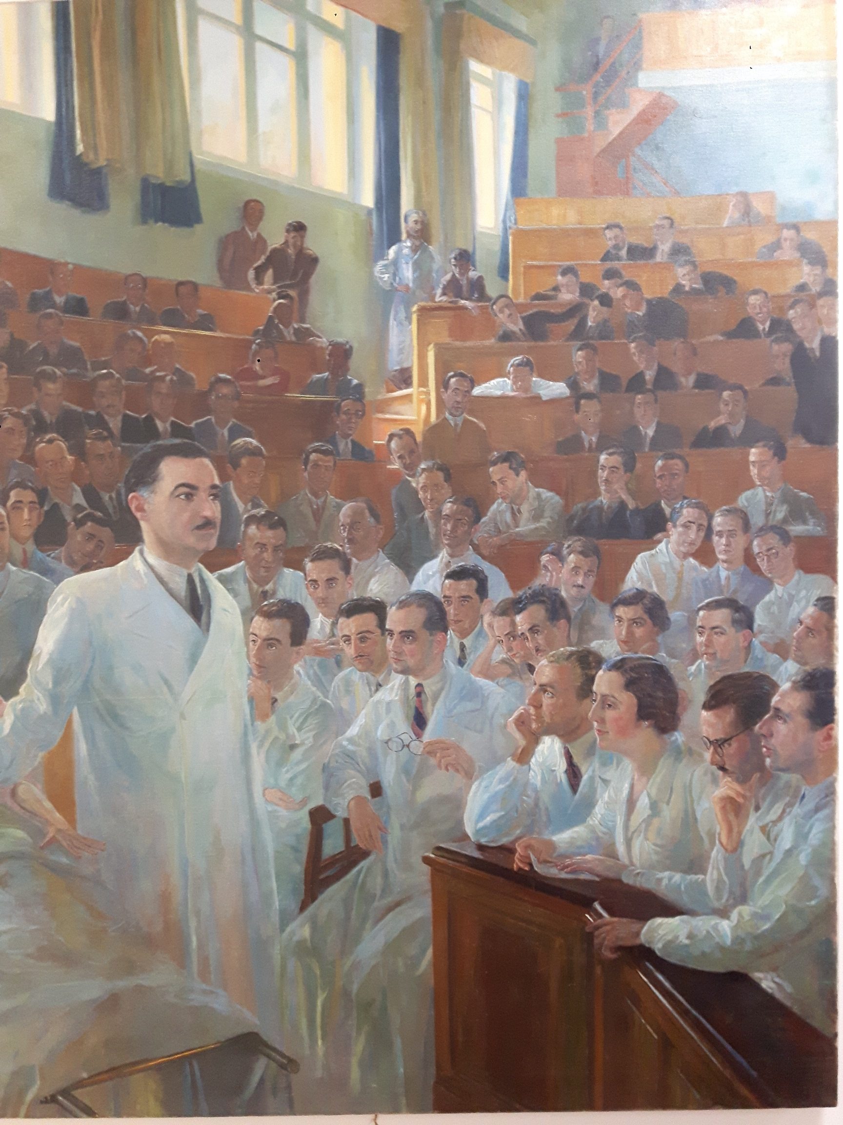 Nicola Pende and disciples, by Roberto Fantuzzi, Istituto Mendel, Rome - 03.jpg